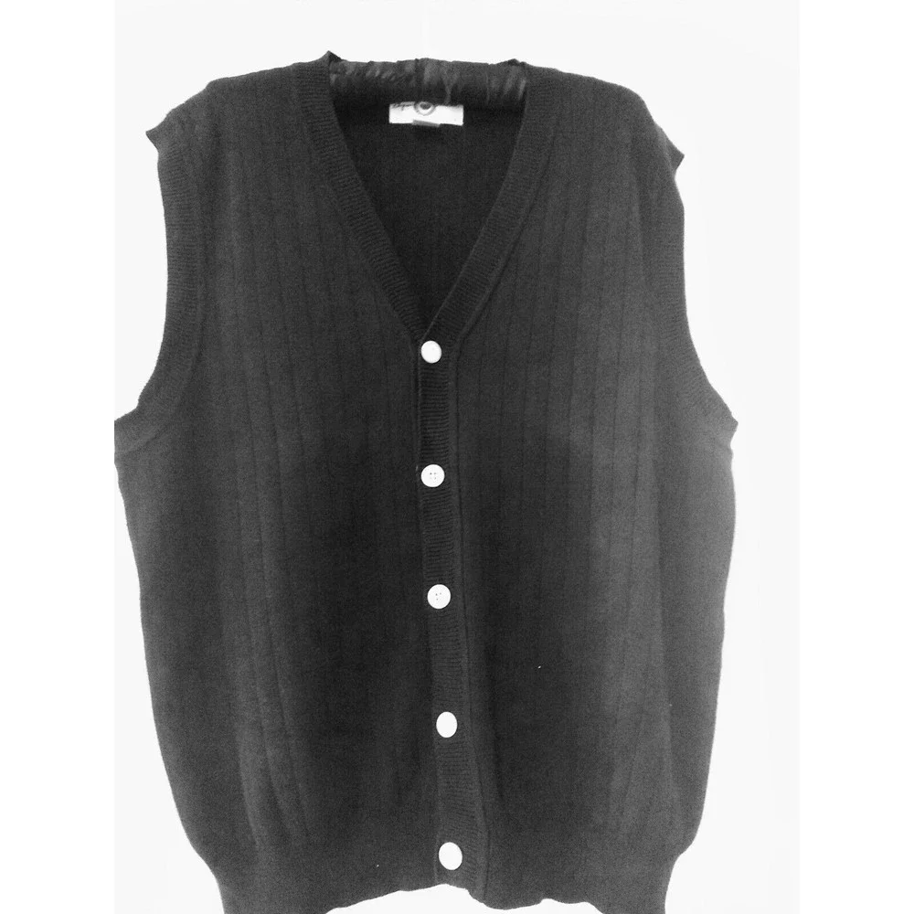 BAYRON NELSON Eleven Straight Men's Black Vest Size L ( 865)